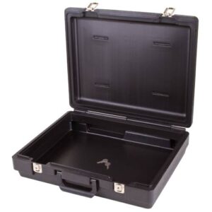 Portafolio de Plástico Uso Rudo con Cerraduras 46.9 x 39.5 x 12.7 cm | Maletín Resistente Multiusos  50050