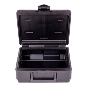 Portafolio Rígido Negro – Máximo Espacio y Protección para Uso Profesional 18.42 x 14.92 x 8.26 cm  50032