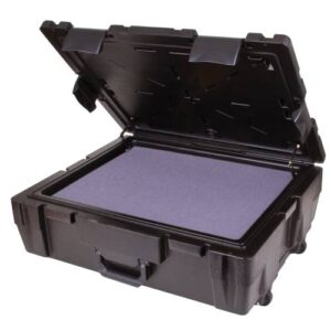 Maleta Uso Rudo con Ruedas y Foam Precortado | Estuche Protector Profesional  57.78 x 44.04 x 20.32 cm    50721WF
