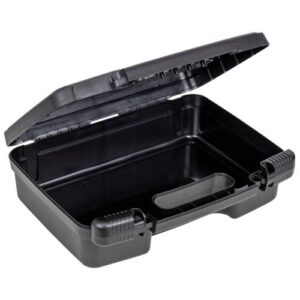 Estuche de Plástico Color Negro   28 x 18.45 x 8.25 cm    6777TC