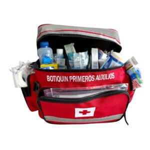 Mochila de Primeros Auxilios Equipada 36 x 28 x 23 cm.     BOMEJ4