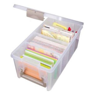 Caja de Plástico con 3 divisores   38.7 × 20.3 × 15.8 cm.    6925AB