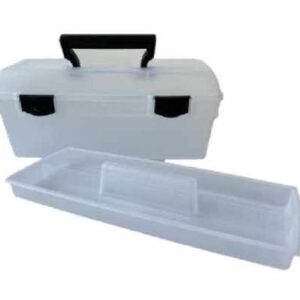 Caja de Plástico con Charola Extraíble 31 x 13.7 x 14.5 cm.    83805 (6881AB)