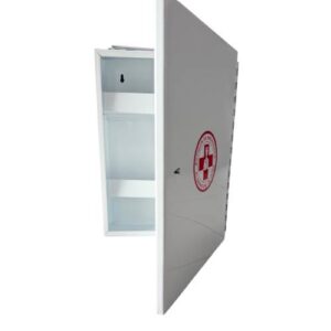 Botiquín Metálico de Pared 25x35x7 cm Calibre 28 | Resistente y Compacto para Hogar u Oficina BMETIMV