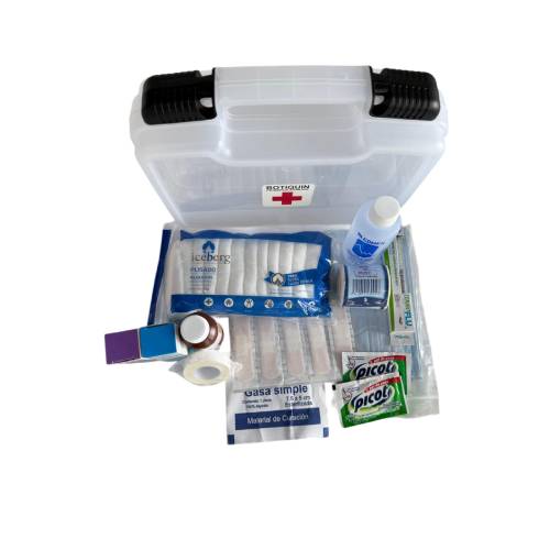 Botiquín Tipo Maletín Equipado 24 x 14 x 6.8 cm | Práctico, Compacto y Listo para Emergencias BO67752 - Image 6
