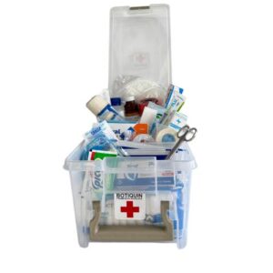 Botiquín Estuche con 3 Divisores Removibles 38.7 × 20.3 × 15.8 cm.  BO6925AB