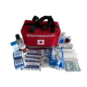 Mochila Botiquín Mini Equipada 20x16x10 cm | Primeros Auxilios Portátil  BOPORTATIL1