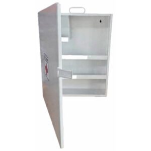 Botiquín Metálico de Pared Grande 45.6 x 36.7 x 10 cm  | Organizador para Primeros Auxilios. MET4